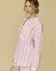 Kimberly Stripe Oversized Shirt