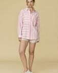 Kimberly Stripe Oversized Shirt