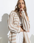 Kimberly Stripe Oversized Shirt