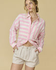 Kimberly Stripe Oversized Shirt