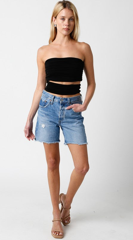 Leah Strapless Top