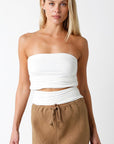 Leah Strapless Top