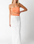 Leah Strapless Top
