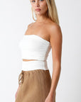 Leah Strapless Top