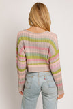 Sandra Ribbed Stripe Sweater
