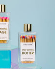Only Getting Hotter - Glass Bottle Matches - Rainbow