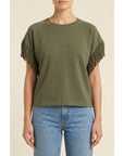 Erin Fringe Knit Top
