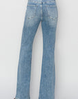 Holly High Rise Ankle Slit Jeans
