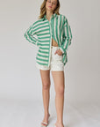 Kimberly Stripe Oversized Shirt