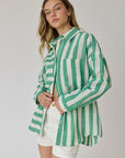 Kimberly Stripe Oversized Shirt