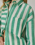 Kimberly Stripe Oversized Shirt