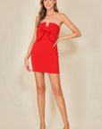 Betty Bow Mini Dress