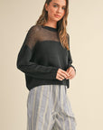 Sharon Sheer Sweater
