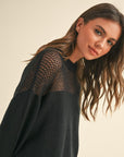 Sharon Sheer Sweater