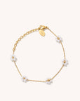Pearl Daisy Bracelet