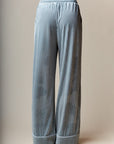 Corin Stripe Velvet Pajama Set