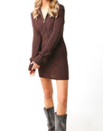 Erin Zipper Sweater Dress