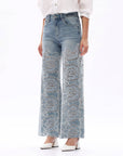 Shia Lace Detail Jeans