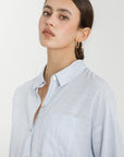 Honor Stripe Button Down Shirt