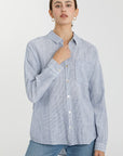 Honor Stripe Button Down Shirt