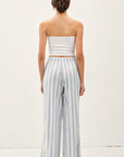 Nicole Tie Waist Stripe Pant
