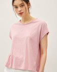 Zia Exposed Seam Top