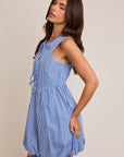 Gina Gingham Tie Dress