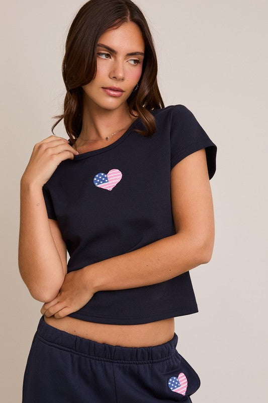 Heart Flag Sweatpants