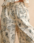 Town Print Pants
