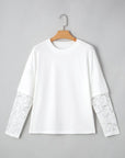 Nadia Lace Layer Tee