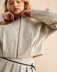 Penelope Pleated Jacket