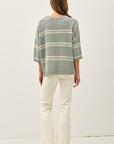 Dina Striped Sweater Top