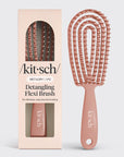 Detangling Flexi Brush - Terracotta