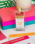 Hot Girl Shit - Glass Bottle Safety Matches - Red