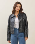 Aesha Vegan Leather Jacket