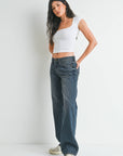 Tina Low Rise Relaxed Straight Leg