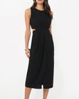 Ednis Side Cut Out Midi Dress