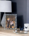 Octagon Crystal Picture Frame