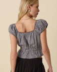 Melody Gingham Top