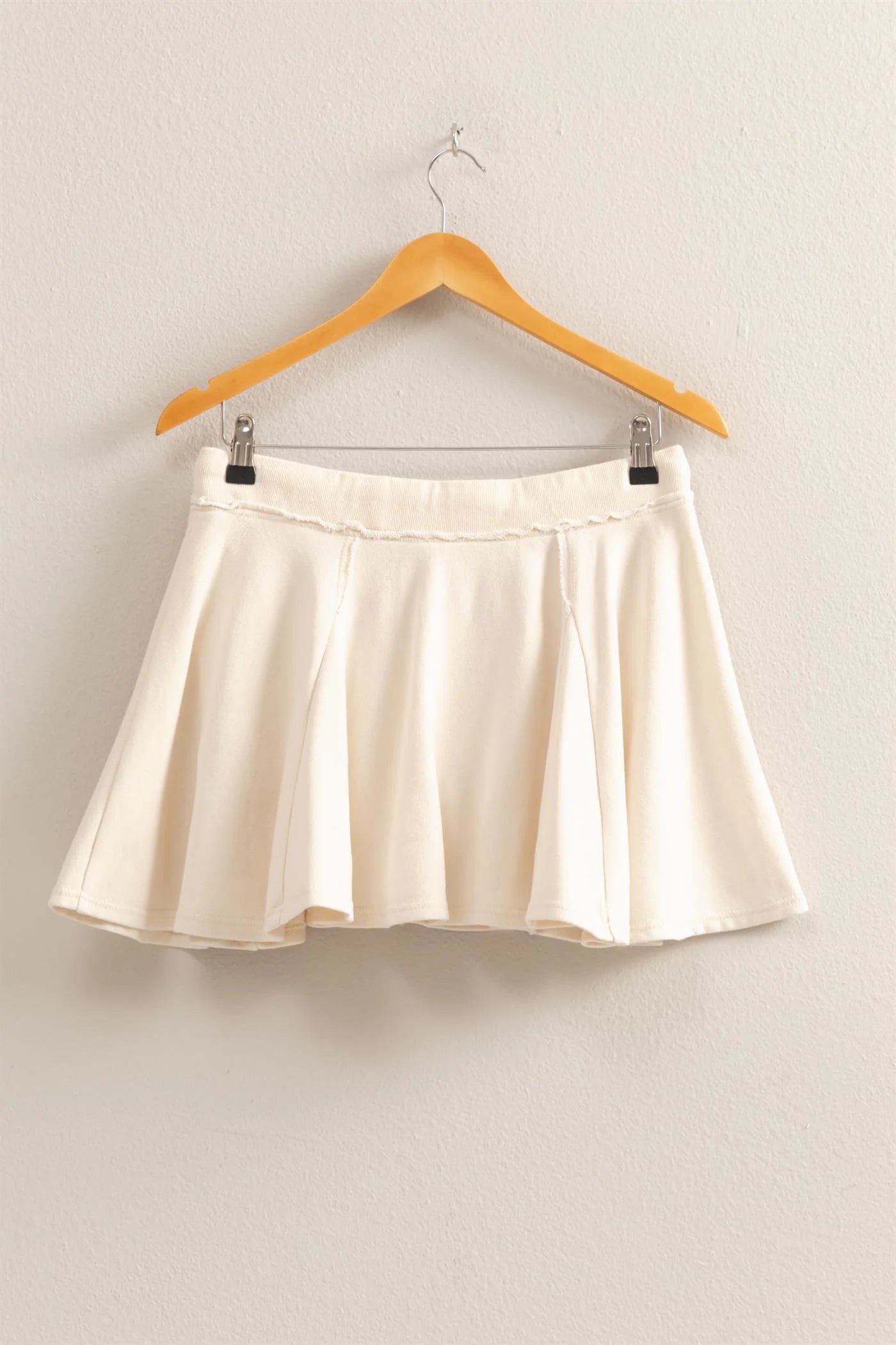 Rae Flowy Fleece Skort