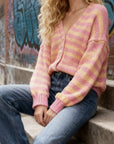 Bea Striped Cardigan
