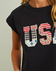 Presley USA Patchwork Tee