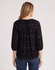 Bethany Floral Burnout Top