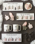 Christmas Village Ceramic Tray - Merry Everything