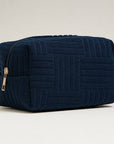 Luxe Terry fabric Makeup Bag -Medium