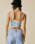 Pippa Floral Print Corset Top