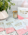 Glow the F*ck Up Facial Sheet Masks - Boxed Set of 3