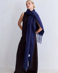 The Reykjavik Scarf Midnight Blue