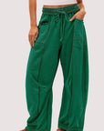 Tessa Wide-Leg Drawstring Pants
