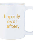 Gold Foil Organic Mug - Happily Ever After